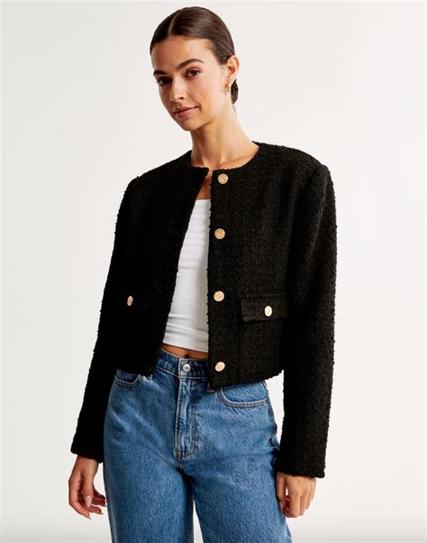 best Chanel style cropped jacket